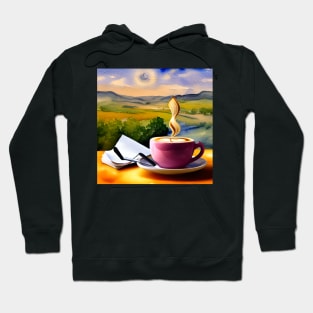 Cappuccino In The Countryside Hoodie